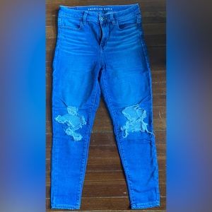 American Eagle size 8 Short Hi-Rise Jegging (lightly worn)